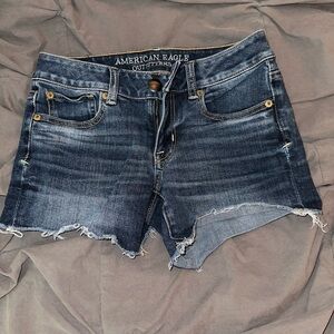 American Eagle Outfitters Women's Blue Denim Shorts